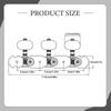 Classical Guitar String Tuning Keys Pegs 3+3 Metal Replacemen Knobs Parts Accessories, Heavy Duty