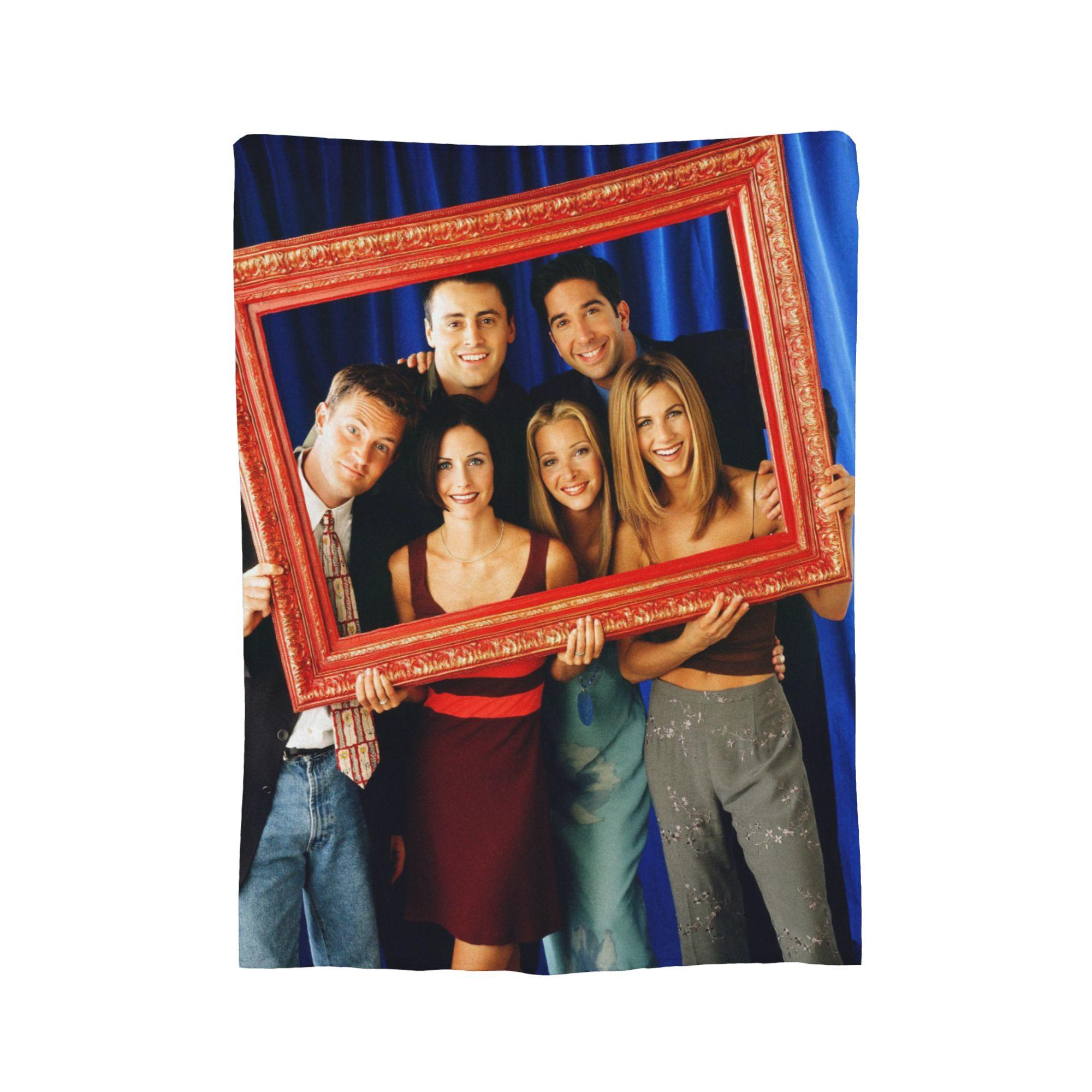 

Friends Tv Show Blankets Flannel Autumn/Winter Breathable Warm Throw Blankets for Sofa Travel Bedding Throws 50x60in