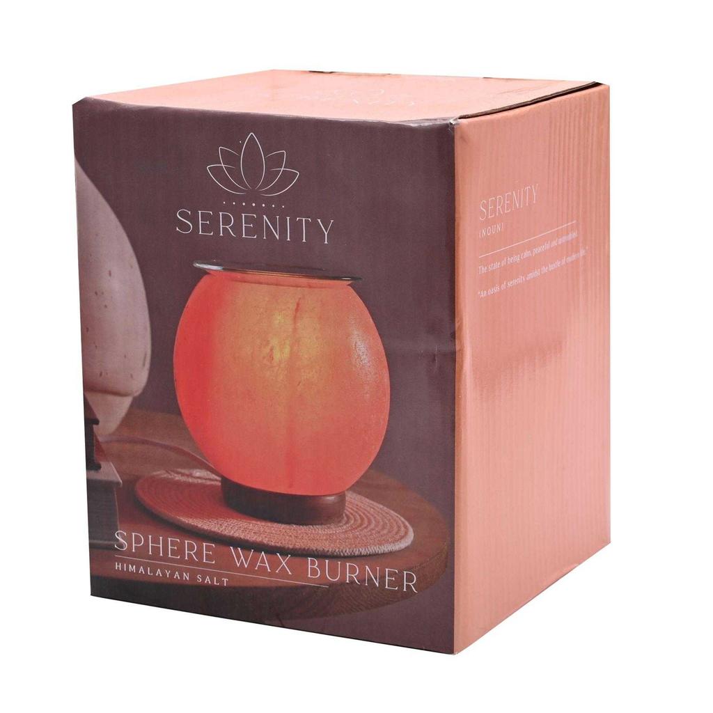 Serenity Himalayan Salt Sphere Oil Burner