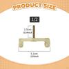 Violin Shoulder Rest Feet Repair Parts Anti Slip Rubber Compact Easy To Install Universal Musical