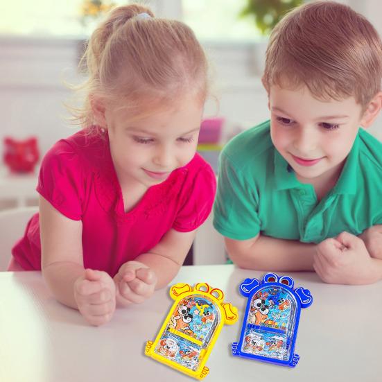 5Pcs Bead Maze Pinball Game Machine Toddlers Boys Girls Educational Cartoon Crab Handheld Rolling Ball Labyrinth Toy Party Favors