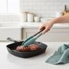 Anti Slip Cooking Serving Tongs Stainless Steel Food Clip Bread Salad Tong Heat-