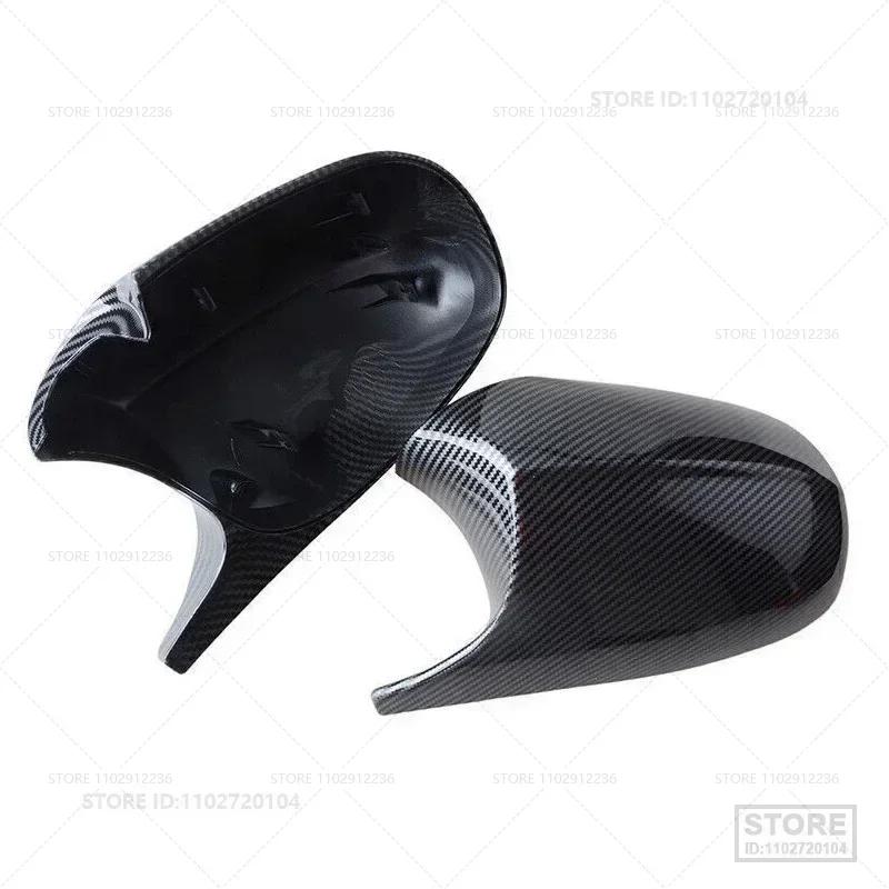 

For 2009-2012 BMW 323i 328i 328xi 335d 335i 335xi (E90 E91) Rearview Side Mirror Covers Cap 51167205291 51167205292 вуглецевого волокна, чорного кольору