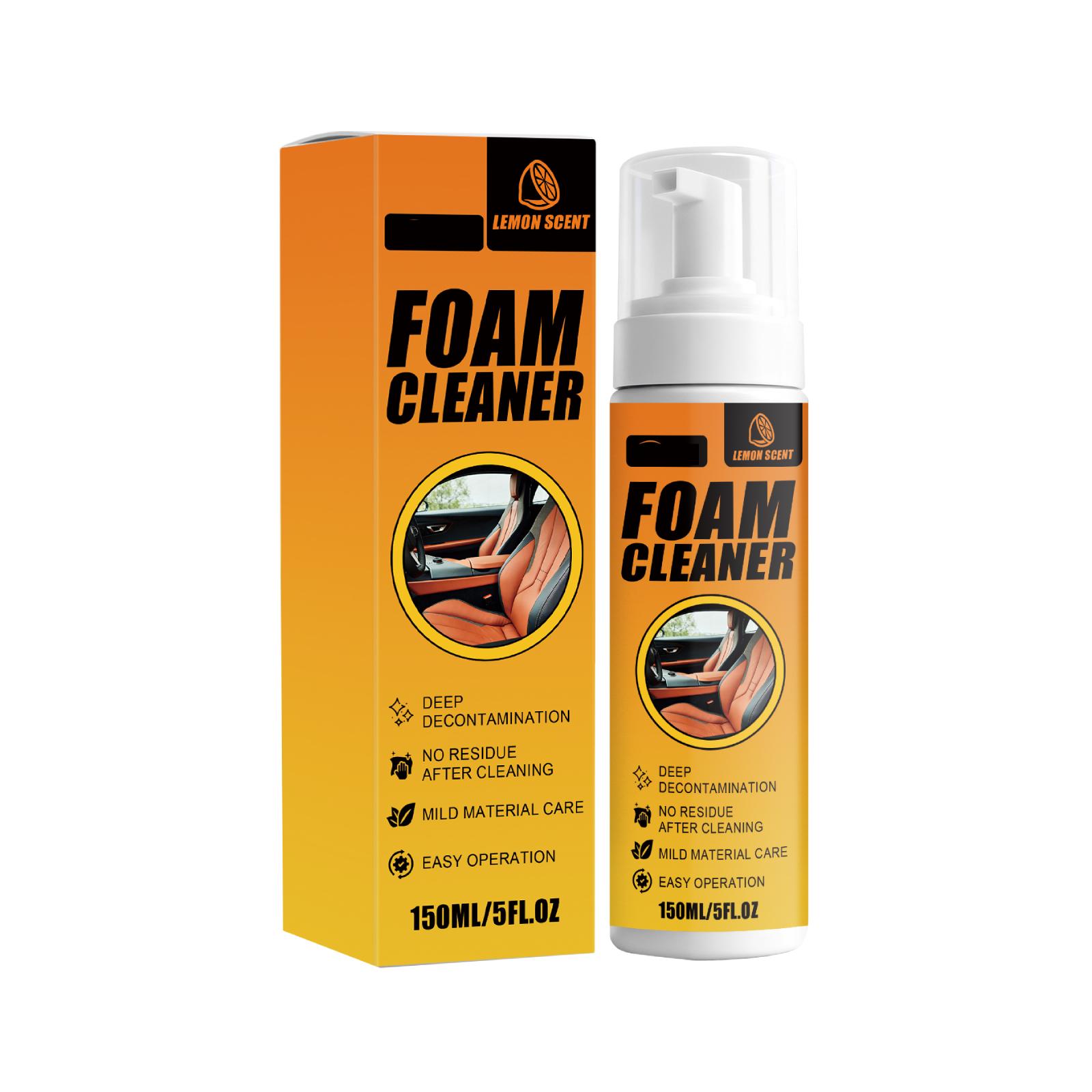 

Car Foam Cleaner, Interior Cleaner, Multi-functional Foam Spray, Suitable For Car Steering Wheels And Seats,10ml one size білий