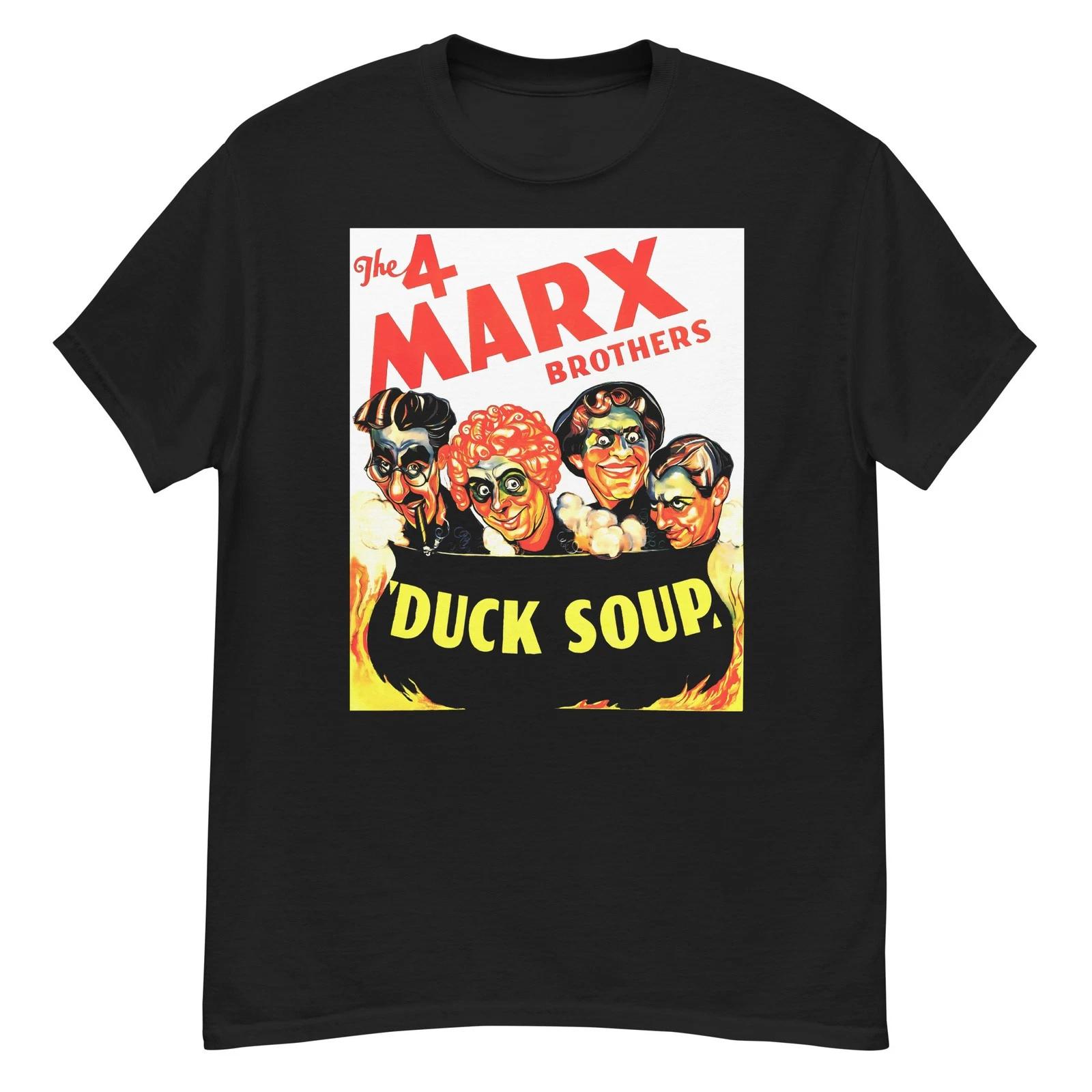 Duck Soup cult Marx Brothers comedy fan art t-shirt M