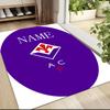 Custom Name AC Milan Fan Gear Carpet Rug Customizable Soft Washable Anti-Slip Home Living Room Sofa Mats Personalized Rug. 0909204