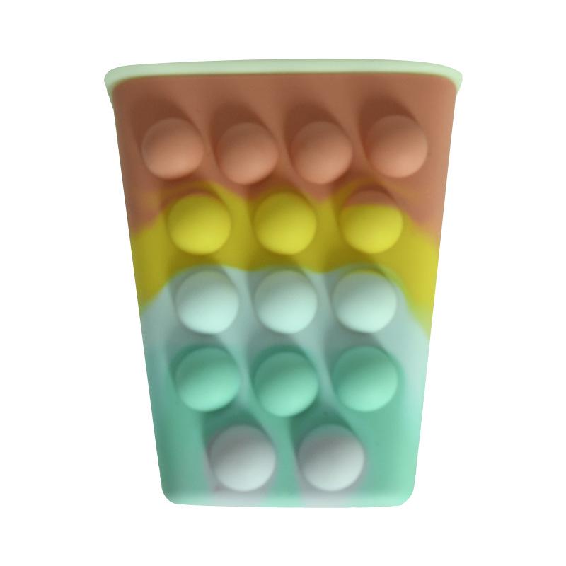 

Пионер трансграничного контроля вредителей Pop It: Развивающая игрушка «Мороженое и гамбургер» для детей