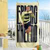 Haaland Beach Towel Soft Durable Quick-Dry Comfortable Lightweight