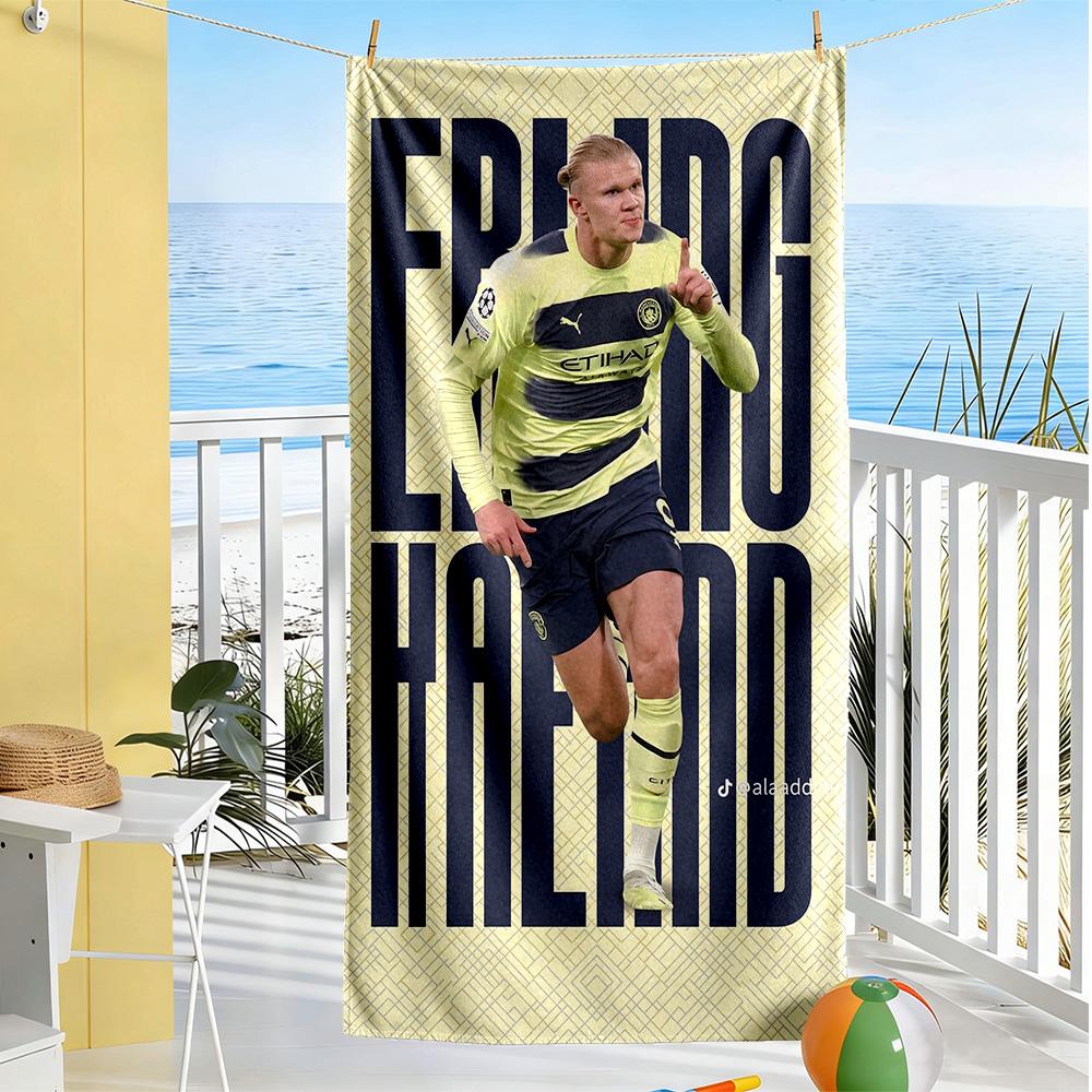 Haaland Beach Towel Soft Durable Quick-Dry Comfortable Lightweight
