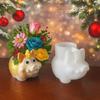 Creativity 3D Wild Boar Cement Mold Silicone Cartoon Planter Sillicone Mold Easy To Use DIY Craft Storage Tank Mold Home Decor