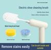 Multifunctional Electric Shoe Cleaning Brush with Soft Bristles for Safe, Automated Shoe Care