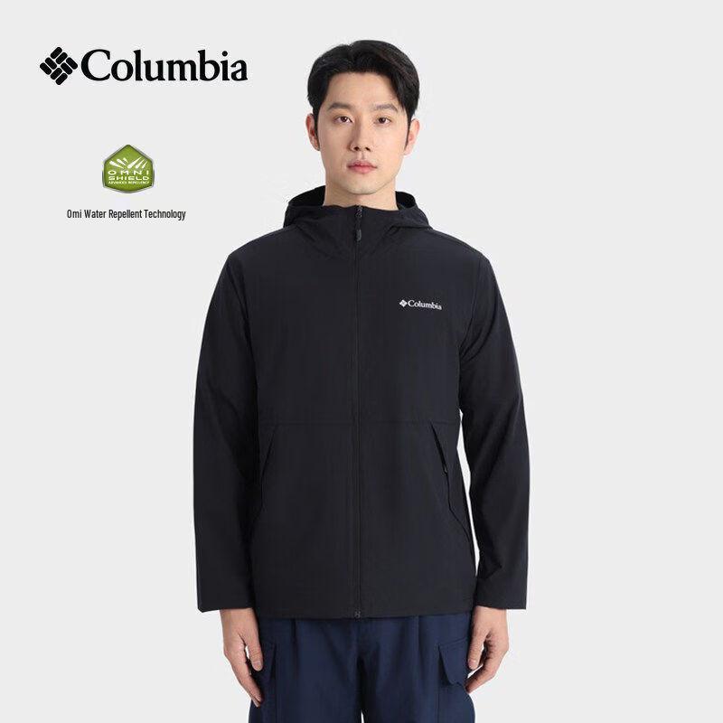Columbia Men s Water-Resistant Hooded Jacket XE9962 M