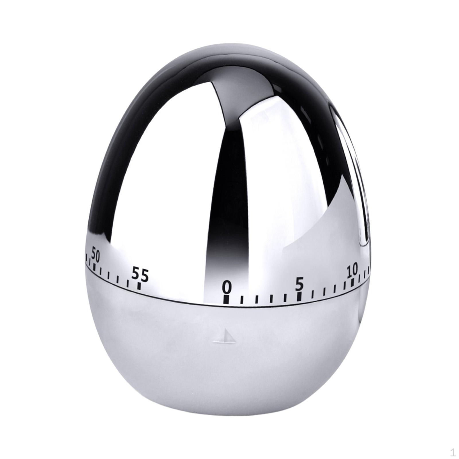 

Таймер на 60 минут, кухонный, громкий, обратный отсчет, напоминание в форме яйца, ручной, аналоговый, заводной