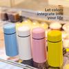 Sport Travel Mini Tumbler 160ml Stainless Steel Thermos Cup Portable Milk Coffee Water Bottle Solid Color Leakproof Hot Cold
