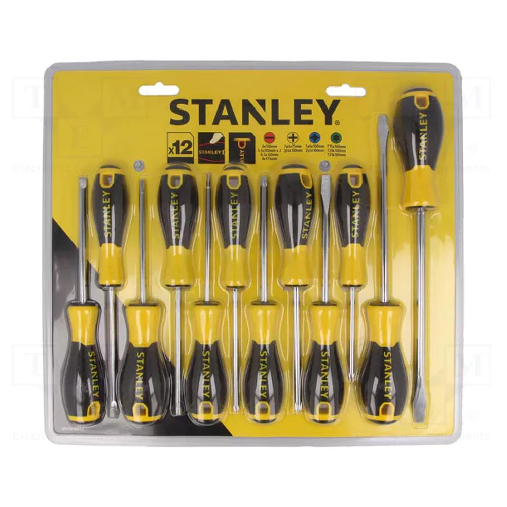 Stanley Essential Screwdriver (Pack of 12)