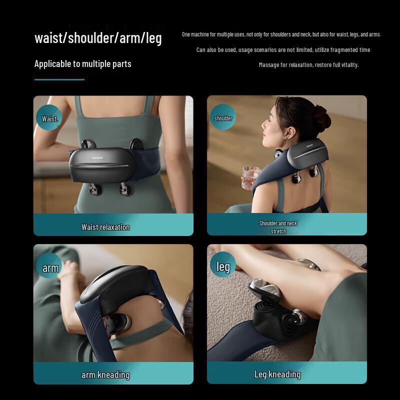 Philips Little Goldfish Neck and Shoulder Massager PPM5203N CN plug (adapter included)