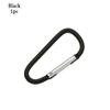 Flerfarget aluminiumsutstyr Legering karabiner Klatreknappspenne nøkkelring Camping Vandring Krok