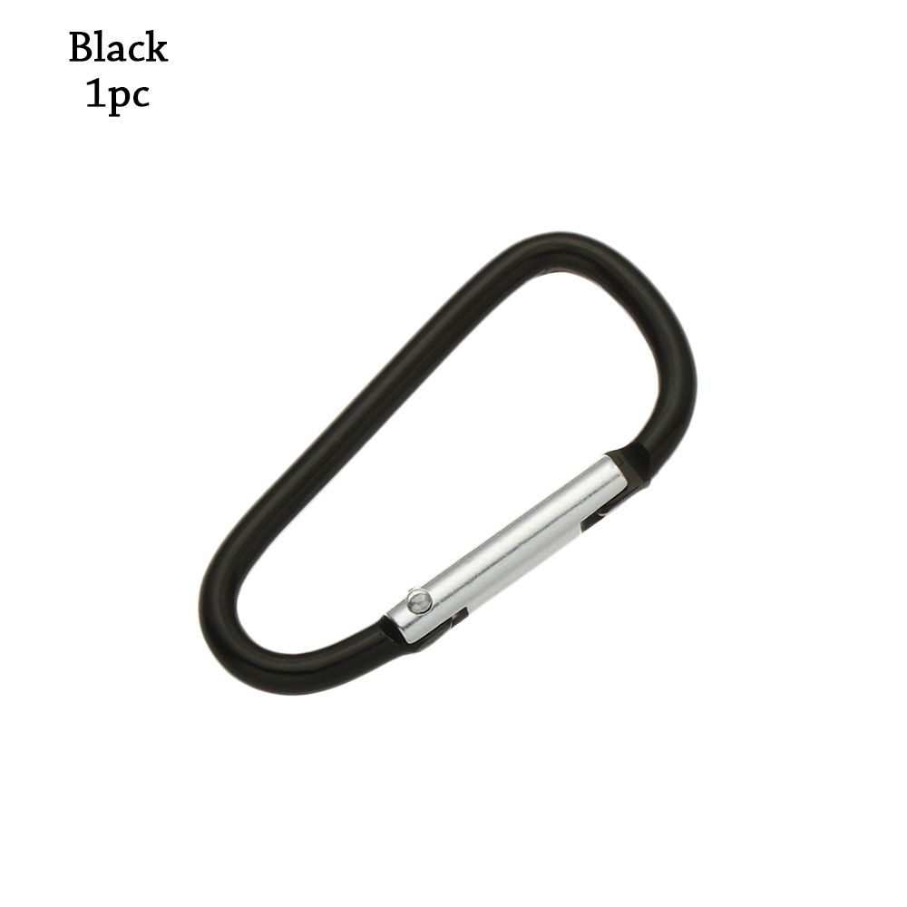 Flerfarget aluminiumsutstyr Legering karabiner Klatreknappspenne nøkkelring Camping Vandring Krok