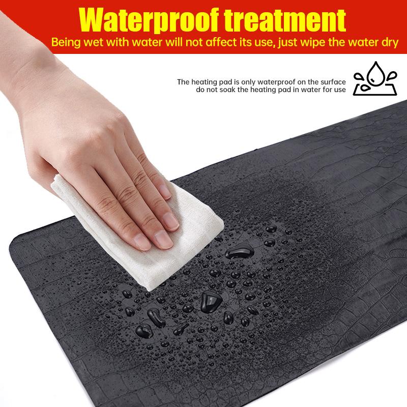 USB Electric Pet Heating Pad Reptile Warm Heater Blanket Warm 3 Gear Adjustable Temperature Controller Incubator Mat Heated Pad