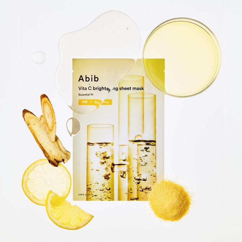 ABIB Vita C Brightening Sheet Mask Essential Fit 27ml