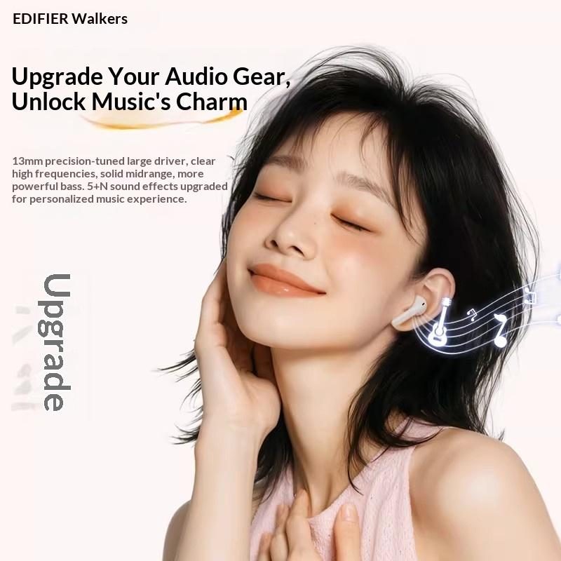 Edifier ZeroAir Pro Earphones HiFi Sound Quality Bluetooth 6.0 Noise-Canceling Bluetooth Headphones for Long Wear Sports Gifts