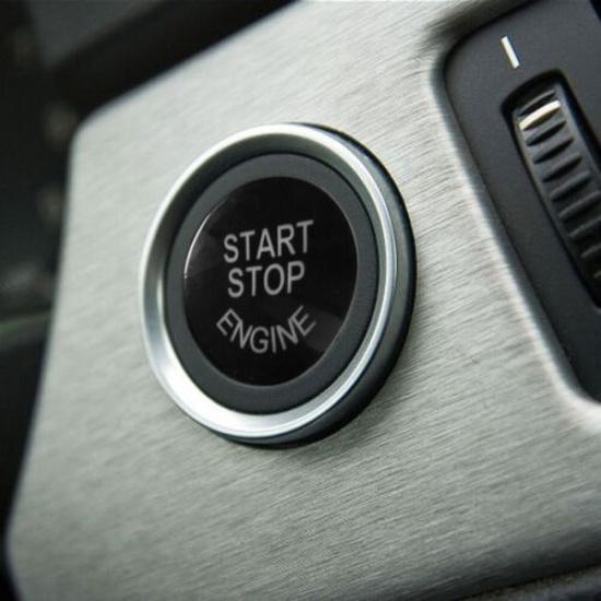 Black Engine Start Stop Button Replace Cover For BMW E90 E91 E60 E84 E83 E71 E72