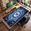 Tappetino per Mouse Grande Stampato Chelsea FC, Tappetino da Scrivania Gaming Morbido in Gomma Antiscivolo per Decorazione Ufficio Laptop Computer