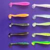 50PCS Vivid Silicone Fishing Soft Lures 5.5cm Soft Artificial Lures 9 Colors Fishing Jig Lure Fishing