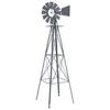 Windmill Gray 84 X 68 X 245 Cm Iron