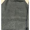 Used Tagged Vivienne Westwood stole, orb, black, all-over pattern, black