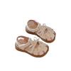 Girls Fashion Sandals Summer New Arrival Princess Style Kids Non-slip Soft Sole Stylish Beach Shoes