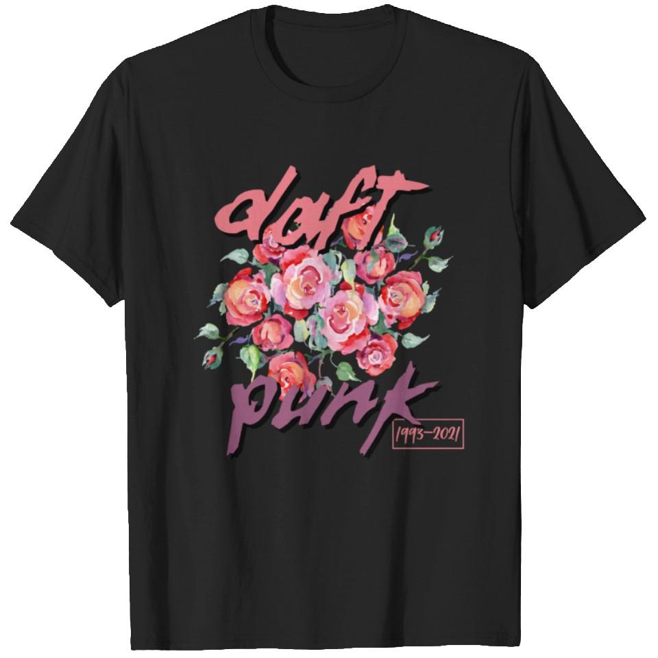 Футболки Daft Punk Плотные UNISEX Женские Топы футболки Футболка Мужская - Черный 4XL