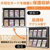 MuGaoDee Card Loader Trading Card Case Wall Mounted Card Display Case UV Protection Acrylic PSA Storage Case Magnetic Loader Screw Down Trading Card