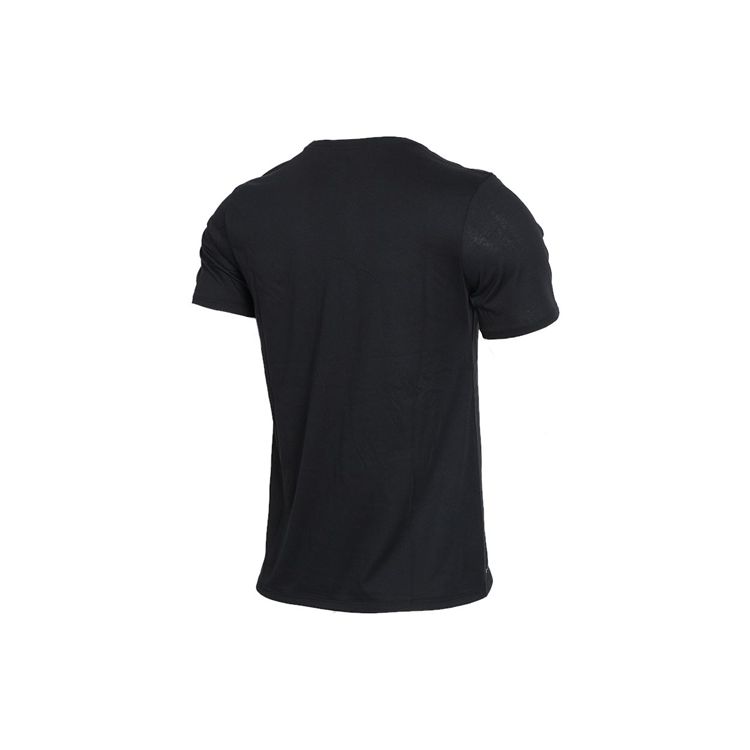 Jordan Alphabet Print Casual Short Sleeve T-Shirt Men Tops Black 895150-010