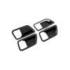 For Toyota Tundra 2022-2024 Carbon Fiber Inner Door Handle Bowl Cover Trim 2PCS