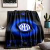 Θέμα FC Internazionale Milano Εξατομικευμένες Εξωτερικές Κουβέρτες Φανέλας Μαλακές Και Κατάλληλες Για Όλες Τις Εποχές Ιδανικές Για Καναπέδες Κρεβάτια Και Κάμπινγκ
