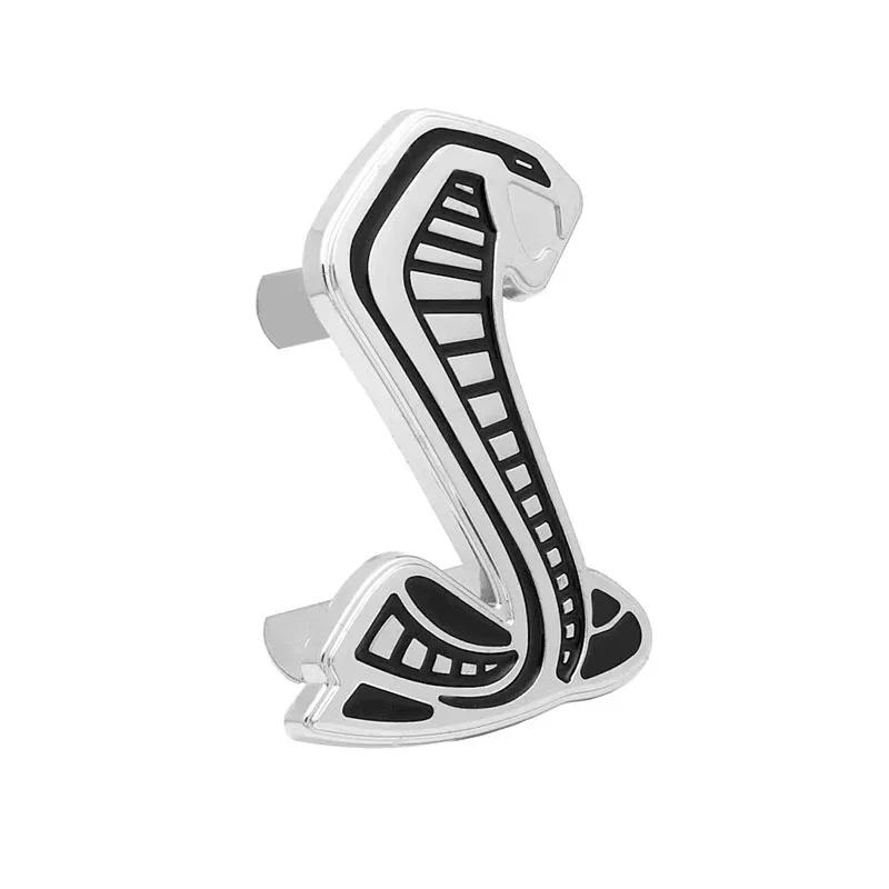 Metal Car Front Grille Emblem for Ford Shelby GT500 Mustang Fiesta Focus Mondeo Kuga Ranger Explorer Rear Trunk Badge Sticker