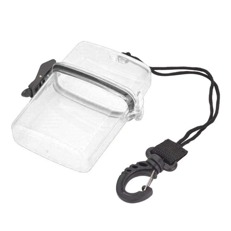 Portable Floating Watertight Case Waterproofs Diving Seal Box with Rope Hook Diving Sealing Dry Storage Box Easy To Use