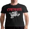 Caifanes Men's Unique Graphic T Shirt Tops Black