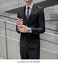 2022 Men's Solid Color Two-Button Suit & Trousers Set