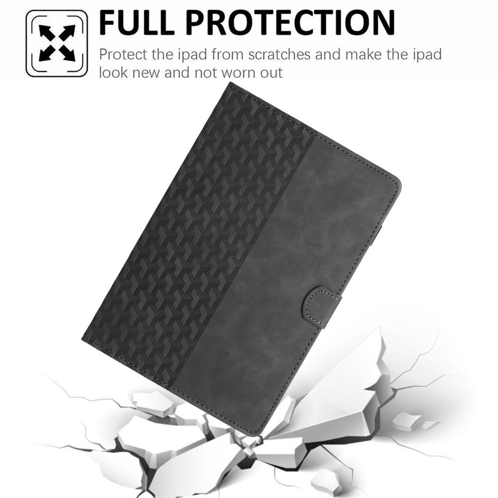 For Samsung Galaxy Tab A7 10.4 (2020) T500/(2022) Tablet Cover Imprinted PU Leather Card Slot Case