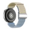 For Huawei Watch GT 4 41mm Universal 18mm Watch Strap Woven Wrist Band with Silver Magnetic Buckle