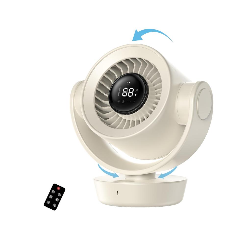 In Automatic Oscillating Fan with DC 100 Speed USB Cordless Desk Fan with Remote Rainy Season Clothes Heat Energy Power Japanese Instruction Manual