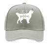 Outdoor Mountaineering Casual Puppy Print Hip Hop Hat Curved Brim Retro Sports Running Hat Hat Versa Sandwich Baseball Cap