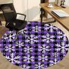 1PC Winter Plaid Chair Carpet for Office, Indoor Non-Slip Washable Carpet, Soft Comfortable Mat For Office Room Yy250930233