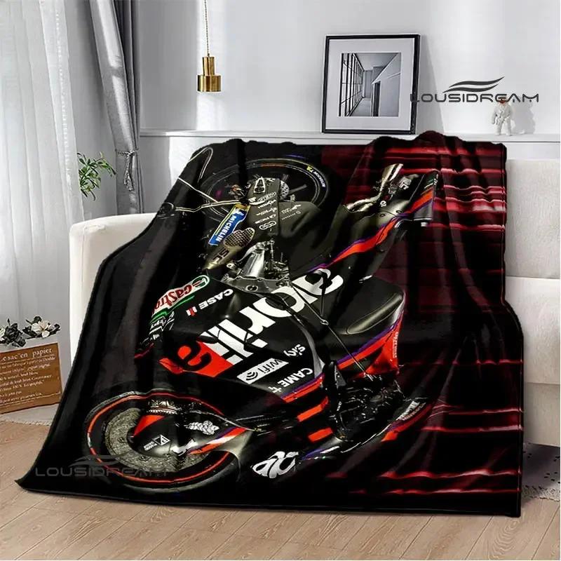 Aprilia Motorcycle Logo Printed Blankets Fashion Warm Blanket Soft And Comfortable Blanket Home Travel Blankets Birthday Gift