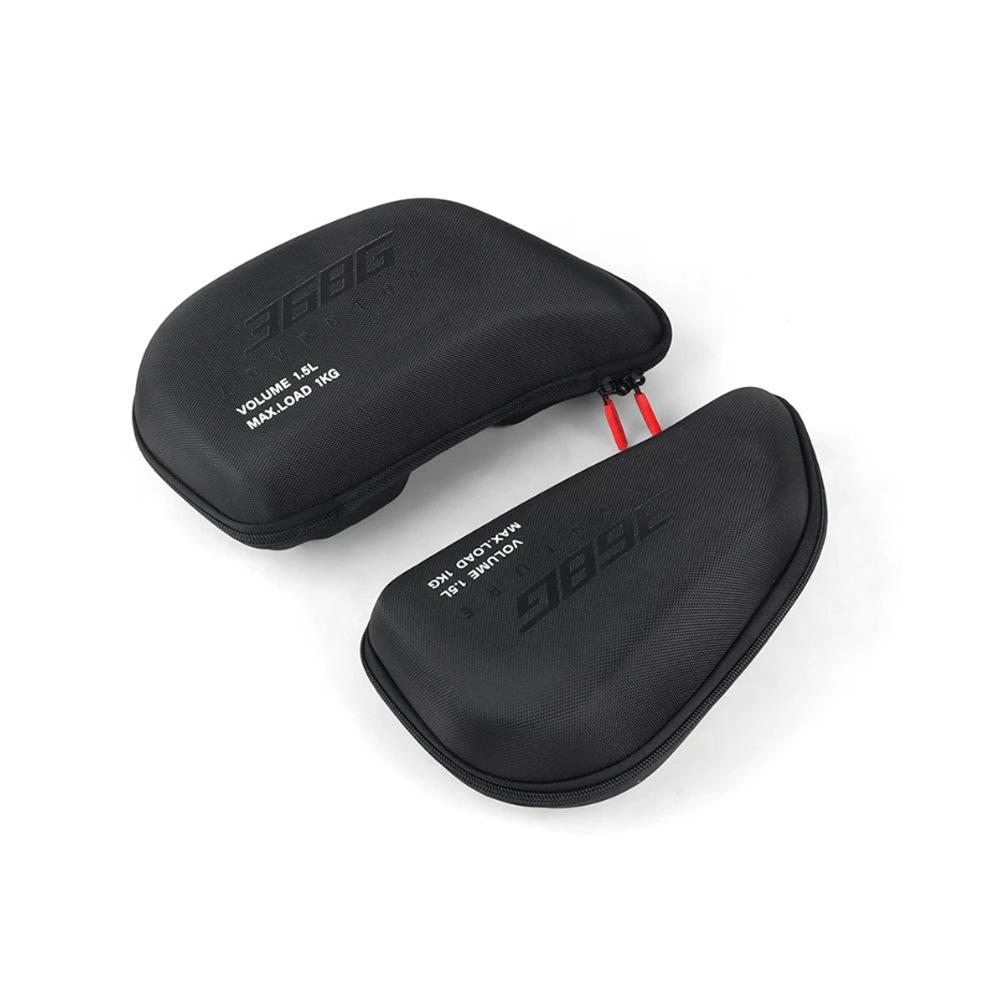 Zongshen 368G Waterproof Quick Release Black Side Bag for Protective Gear and Crash Bar Use
