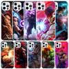 Game S-Street F-FighterS Soft Cover for iPhone 16 17 Air 15 14 Pro Max 16E Phone Case 13 Mini 12 11 7 SE 8 Print Pattern Fit Cas