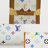 Louis Vuitton Porte Tresor International Purse M92659 Three Fold Bron Monogram Multicolor Women Used