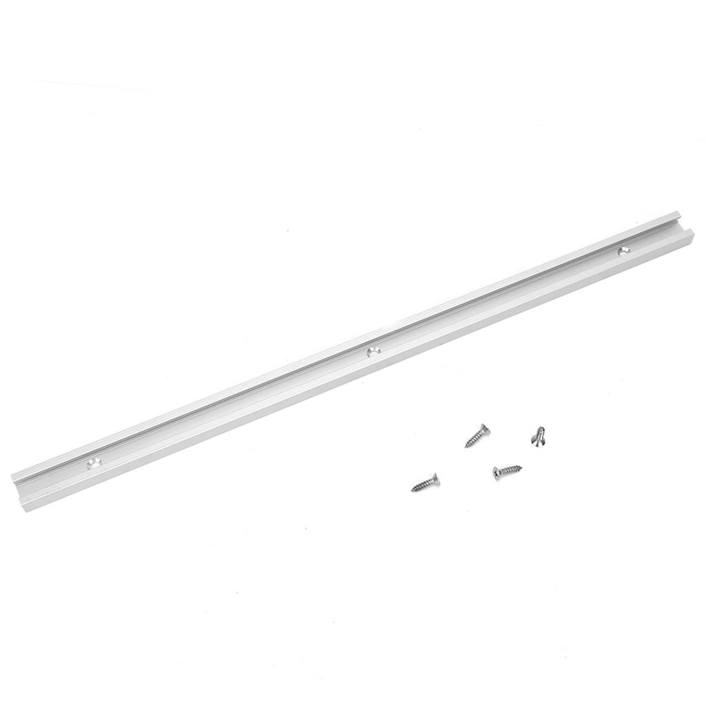 Aluminum Alloy T Slot Miter Track Jig Non Porous Slide Slab Fixture Woodworking Tool (300mm)
